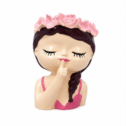 Girl planter